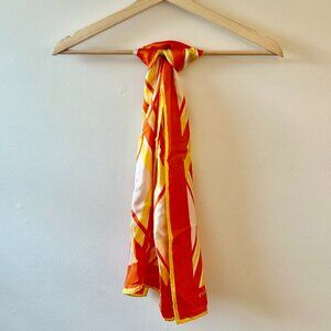 Echo silk scarf